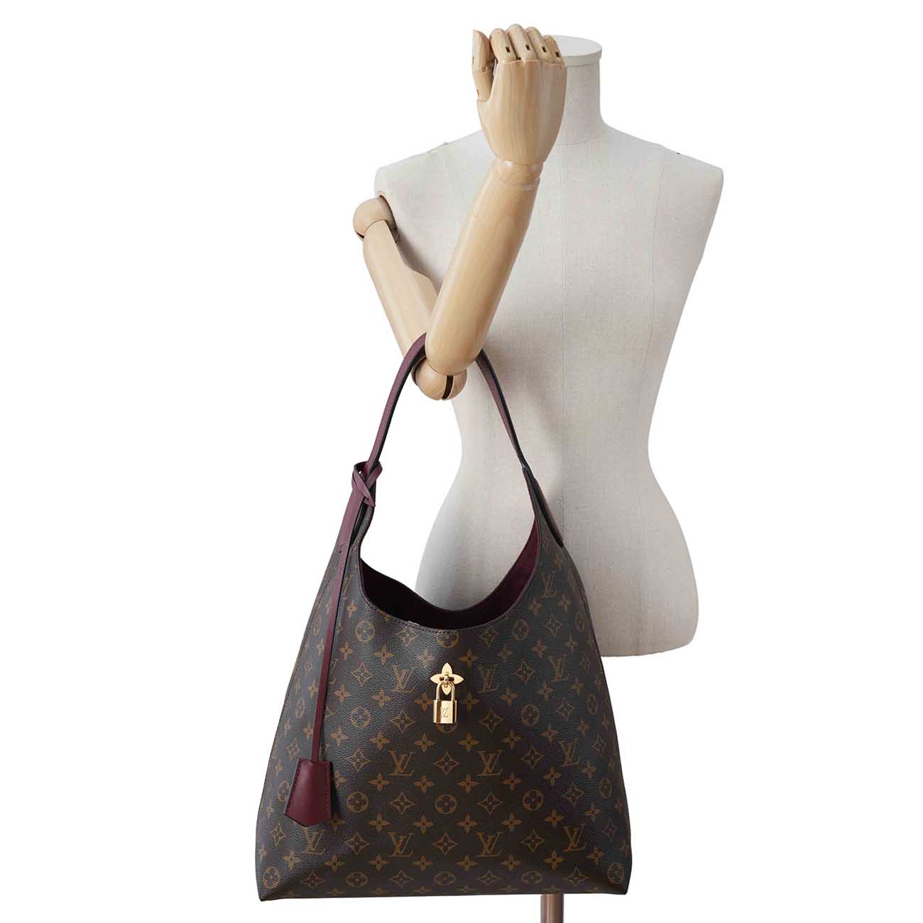 LOUIS VUITTON(USED)루이비통 M43547 모노그램 플라워 호보백
